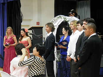 Marry Me Marilyn married Guena from Korea & Keshava at Southport Community Hall Gold Coast